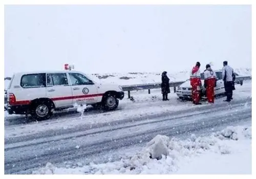  برف و کولاک سنگین در راه ایران + نقشه 