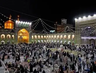 خاموشی چراغ‌های حرم مطهر رضوی در همدردی با داغ‌دیدگان حادثه بندرعباس