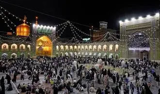 خاموشی چراغ‌های حرم مطهر رضوی در همدردی با داغ‌دیدگان حادثه بندرعباس