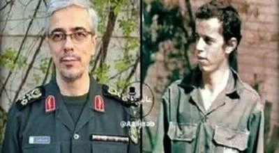 قابی تلخ از شهید سردار باقری در کنار برادر شهیدش