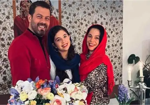 استایل صورتی و تابستانی دختر پژمان بازغی جلب توجه کرد!