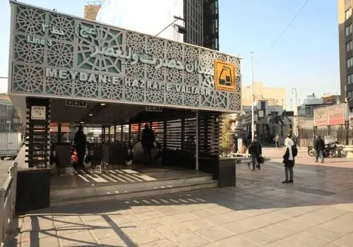 میدان ولی‌عصر(عج) رنگ خونخواهی به خود گرفت | عکس