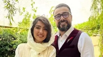 عکسی خاص از سپندامیرسلیمانی و همسرش