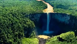 اینجا رازآلودترین آبشار جهان است+ فیلم 