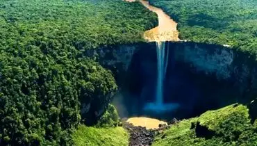 اینجا رازآلودترین آبشار جهان است+ فیلم 