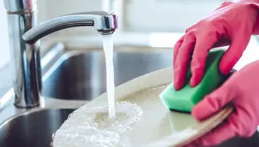 وسیله ای در آشپزخانه که محل زندگی هزاران باکتری است

