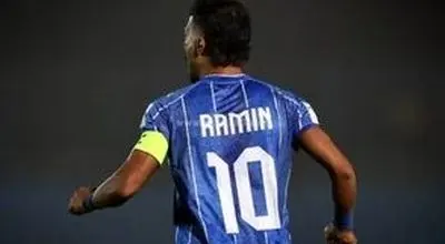 استایل ویژه رامین رضاییان روی نیمکت استقلال