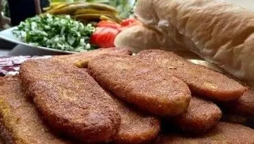 طرز تهیه کتلت مشهور لاهیجان