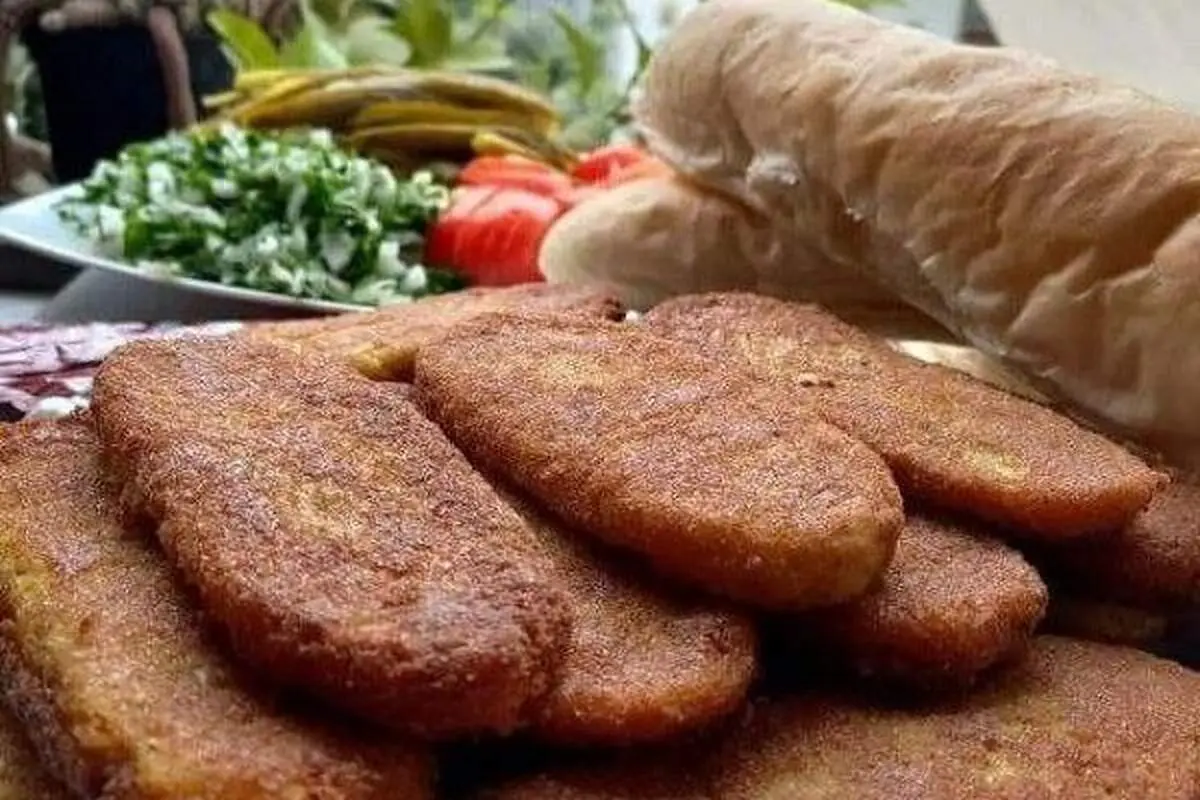 طرز تهیه کتلت مشهور لاهیجان