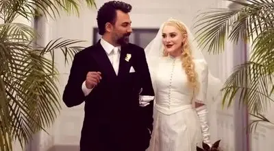 ویدئویی عاشقانه از روز عروسی آرام جعفری و بابک انصاری