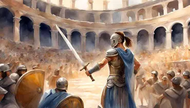 راز پنهان امپراتوری روم: زنان در میدان گلادیاتورها