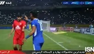 رامین رضاییان، پشت مهدی ترابی درآمد!/ویدیو 