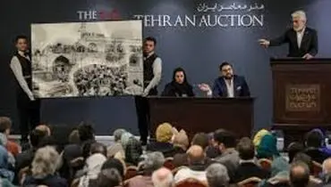 تابلوی ۲۲ میلیاردی حراج تهران جعلی و تقلبی است!
