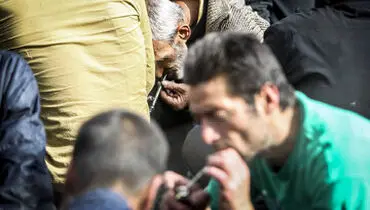 لحظه فرار ۷۰ معتاد متجاهر از کمپ ماده ۱۶ مشهد + فیلم
