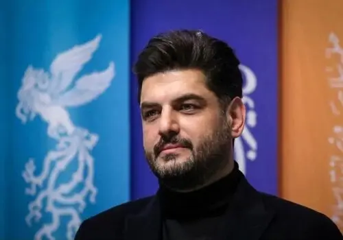 قد بلند خانم بازیگر روسی در کنار سام درخشانی جلب‌توجه کرد