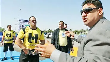 لحظه بروز  حادثه در مسابقات مردان آهنین + فیلم