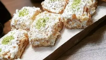 طرز تهیه شیرینی ناپلئونی بازاری در منزل+فیلم