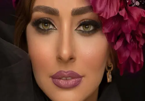 عکس های عجیب نفیسه روشن با ربات!