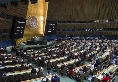 رأی قاطع سازمان ملل به تشکیل کشور مستقل فلسطین