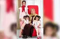 حضور پدر خانواده بر مزار سه فرزندش بعد از اعدام قاتل/ویدیو 