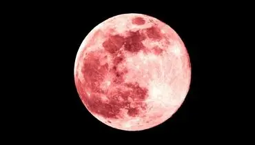 طلوع اولین ماه کامل ۱۴۰۴ از زاویۀ دریاچۀ نمک مهارلو + فیلم