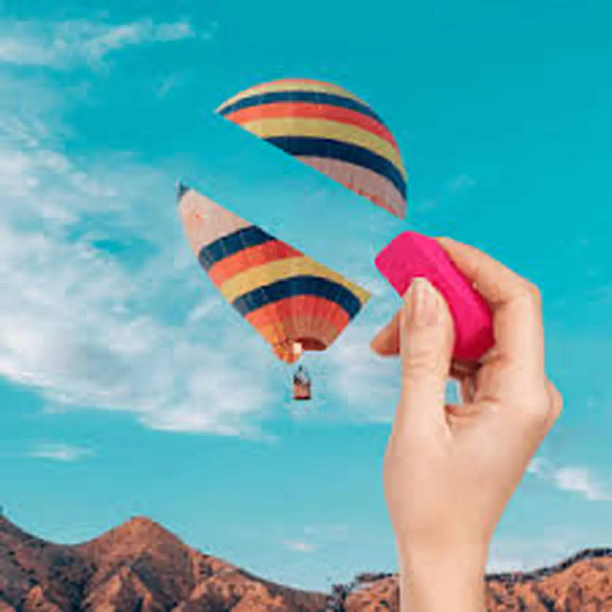 نحوه حذف اشیای اضافه از عکس
