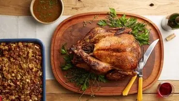 طرز تهیه مرغ شکم پر رشتی +فیلم /این غذای گیلانی جذاب را از دست ندهید