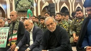  حضور رئیس جمهور در مراسم گرامیداشت شهدای اقتدار و امنیت پلیس + تصاویر