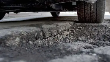 زیرساخت‌های فرسوده جاده‌‌ها در آمریکا + فیلم