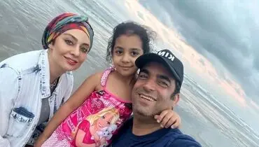 لحظه عاشقانه منوچهر هادی و دخترش سوفیا: تصویری دلنشین از یک پدر و دختر!