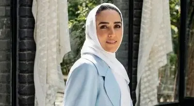 استایل شیک سوگل طهماسبی با رنگ‌های سرد و جذاب + عکس