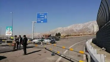 جاده چالوس یکطرفه شد