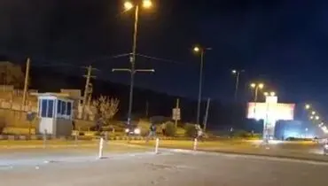 سنگ باران پلیس راه در یاسوج/ مهاجمان دستگیر شدند + فیلم