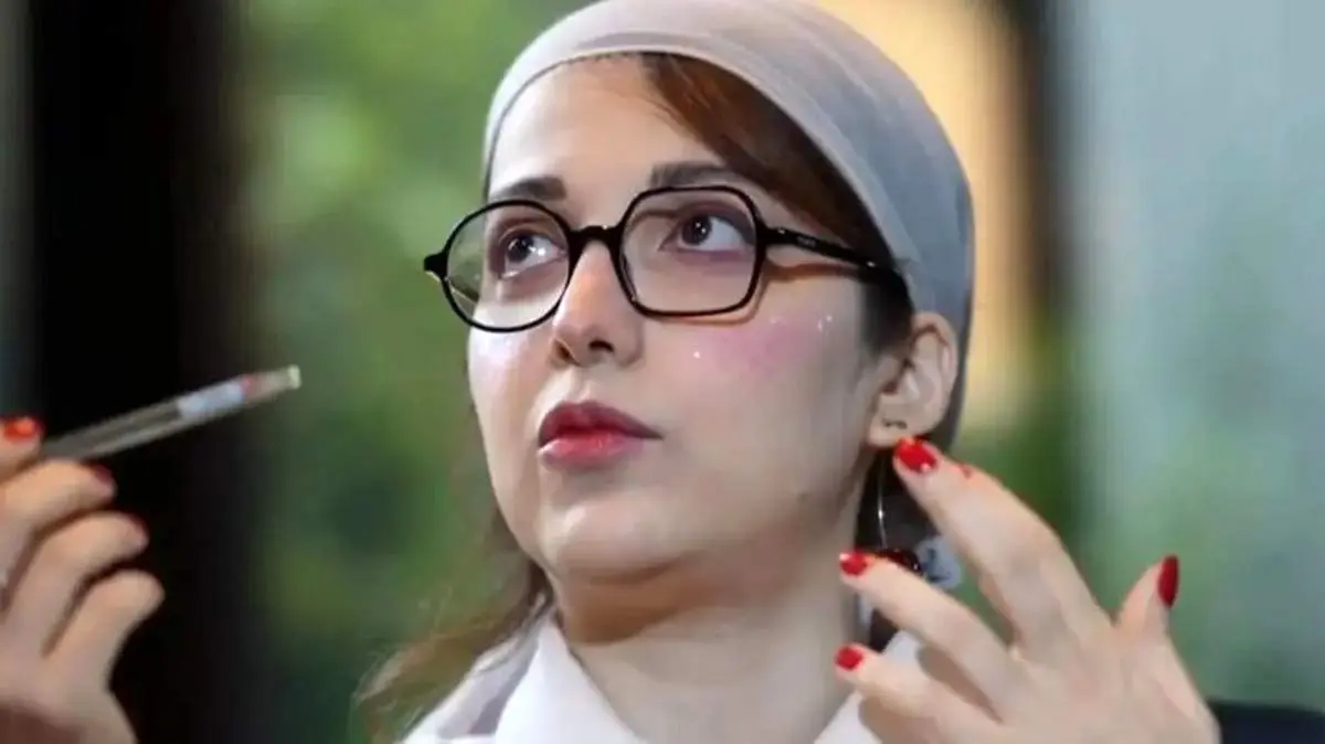 نمایی از استایل اسپرت و جذاب روشنک گرامی در کنار امیرحسین فتحی