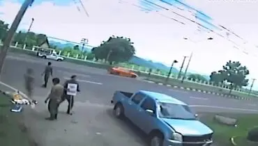 لحظه جدا شدن روح از بدن یک زن در تصادف رانندگی/ فیلمی که جهان را تکان داد/ ویدئو