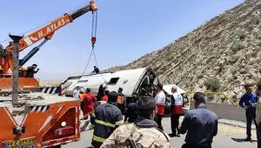 رئیس کل دادگستری فارس: پرونده قضایی واژگونی مرگبار اتوبوس کوار تشکیل شد