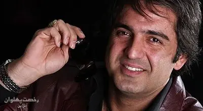 مهدی امینی خواه و همسرش در یک مراسم