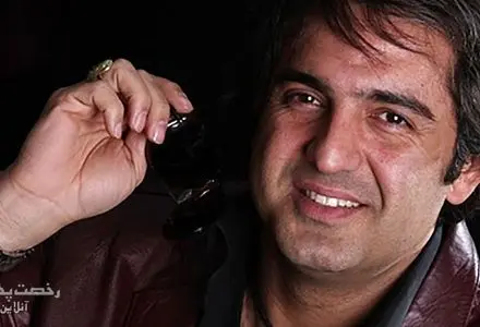مهدی امینی خواه و همسرش در یک مراسم