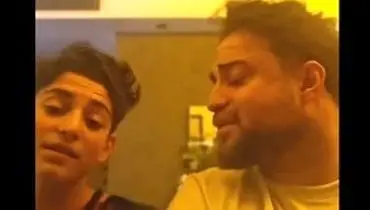 پسر بابک جهانبخش هم خواننده شد!/ویدیو 