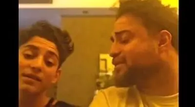 پسر بابک جهانبخش هم خواننده شد!/ویدیو 