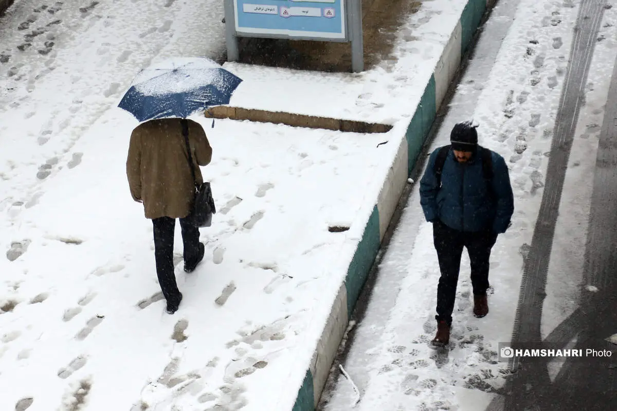 هشدار هواشناسی: ورود سامانه بارشی به ایران؛ تهران دوشنبه ابری می‌شود