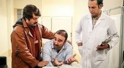 عکسی از بهبود سریال پایتخت در کنار مادرش