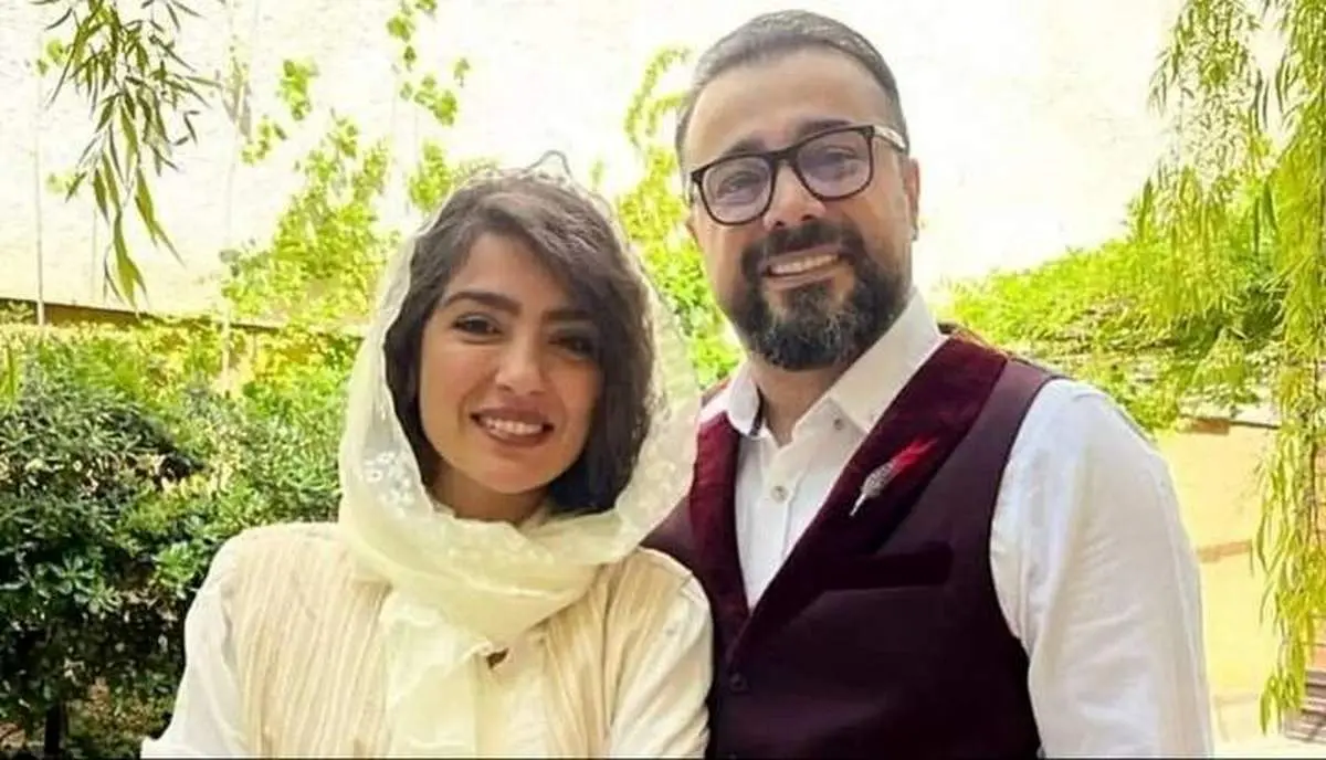 قابی جدید از تازه عروس و داماد سینمای ایران+ عکس