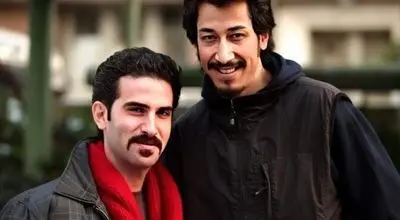 عکس دیده نشده از سال‌ها قبل بهرام افشاری و هوتن شکیبا