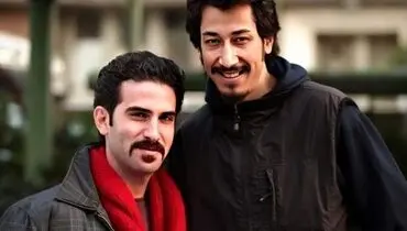 عکس دیده نشده از سال‌ها قبل بهرام افشاری و هوتن شکیبا