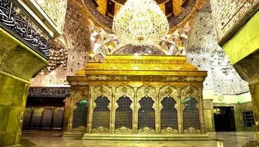سفیر عربستان در حرم امام حسین (علیه السلام)+ فیلم