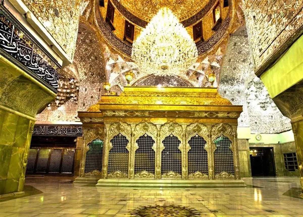 سفیر عربستان در حرم امام حسین (علیه السلام)+ فیلم