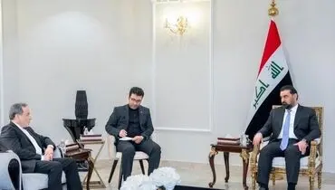 جزئیات دیدار عراقچی با رئیس مجلس عراق