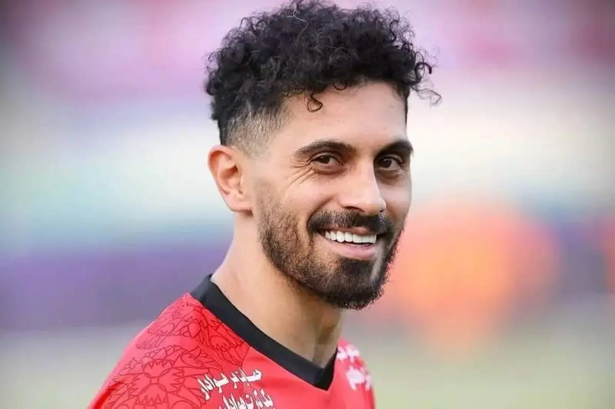 اولین واکنش امید عالیشاه بعد از برد شیرین پرسپولیس مقابل سپاهان+ عکس
