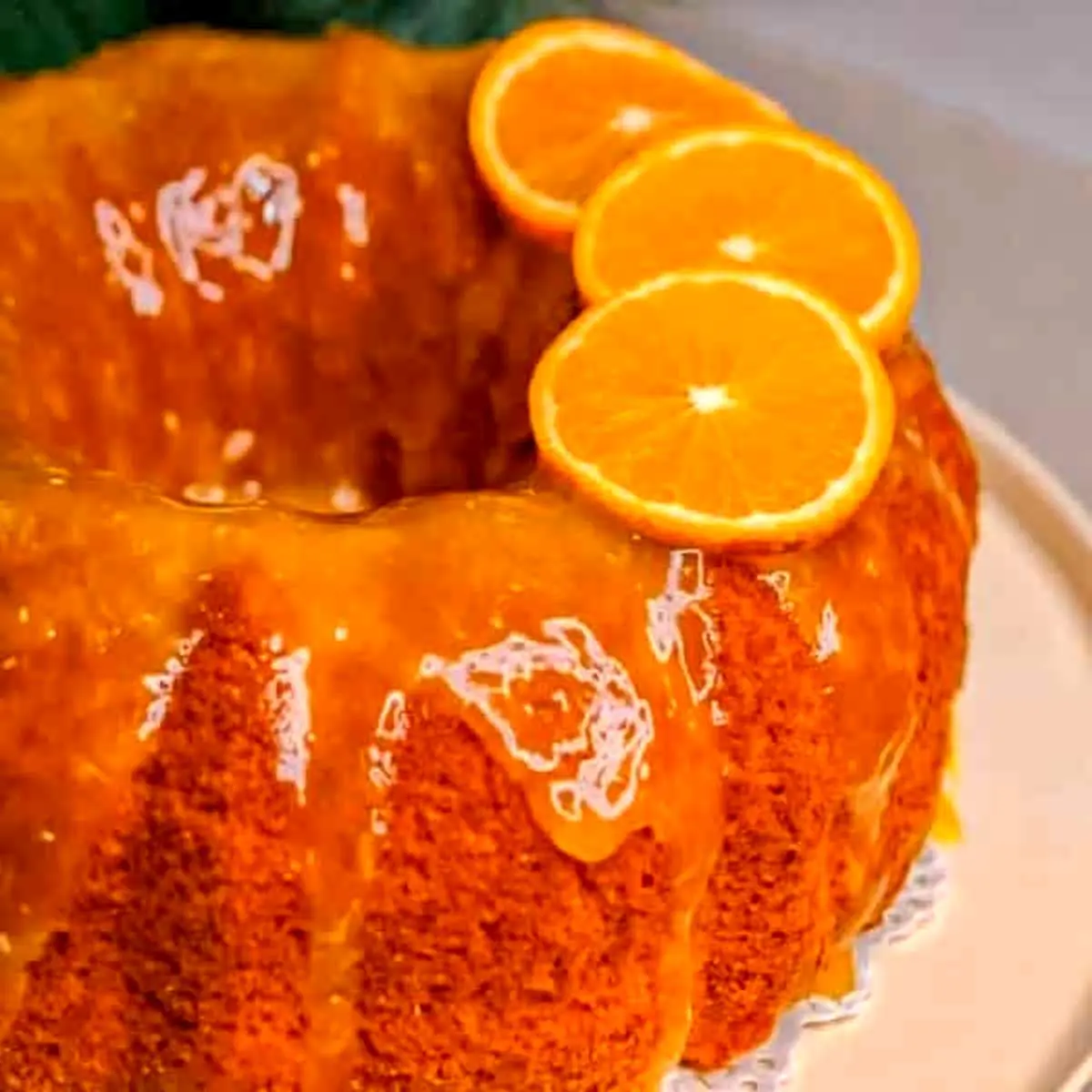 طرز تهیه  کیک پرتقالی با شربت پرتقال 
